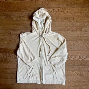 French Terry full zip hoodie